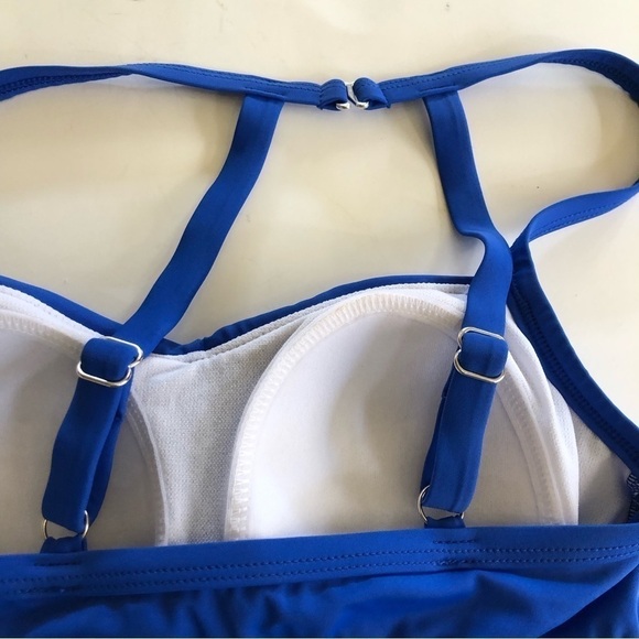 Maurices American Beach™ Ruched Twist Front Tankini Top Size Small - Picture 12 of 14